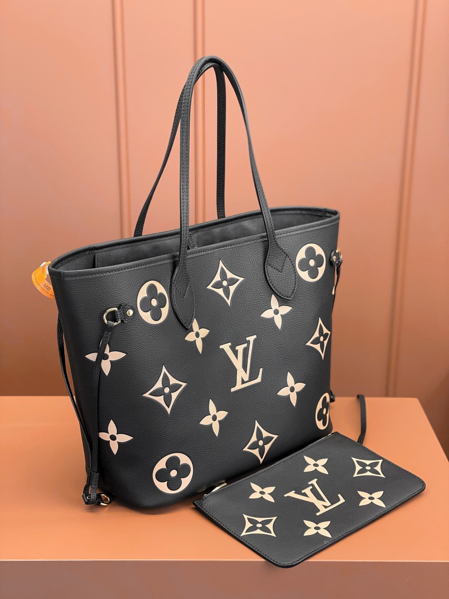 Louis Vuitton LV  M58907 Neverfull MM Bag 31x28x14cm Black