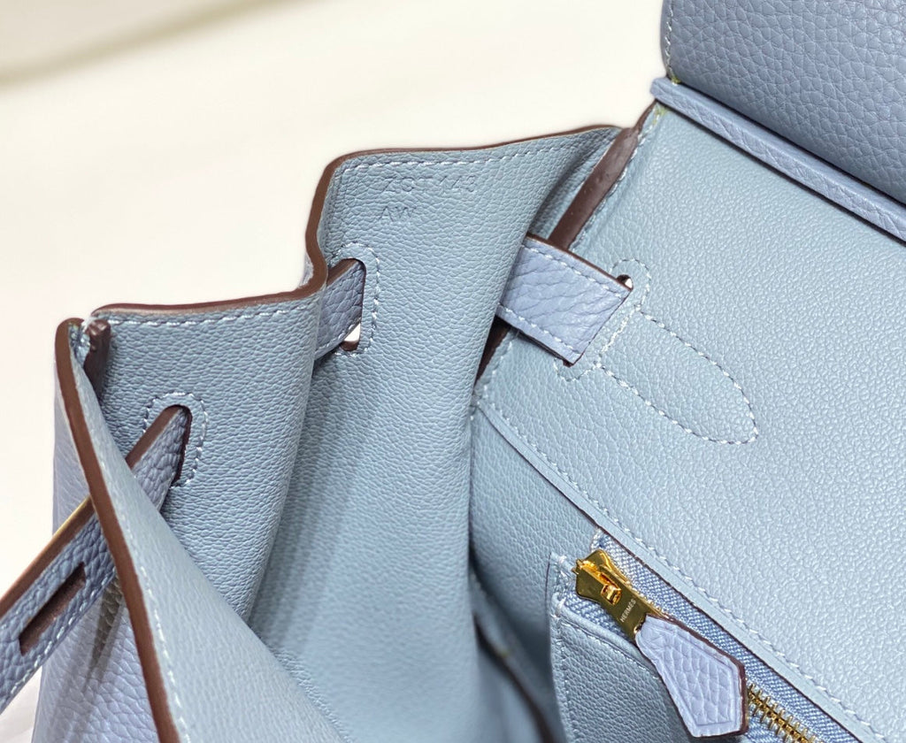 Hermès Birkin Dream Hangbag Sky Blue 25*30*35 CM