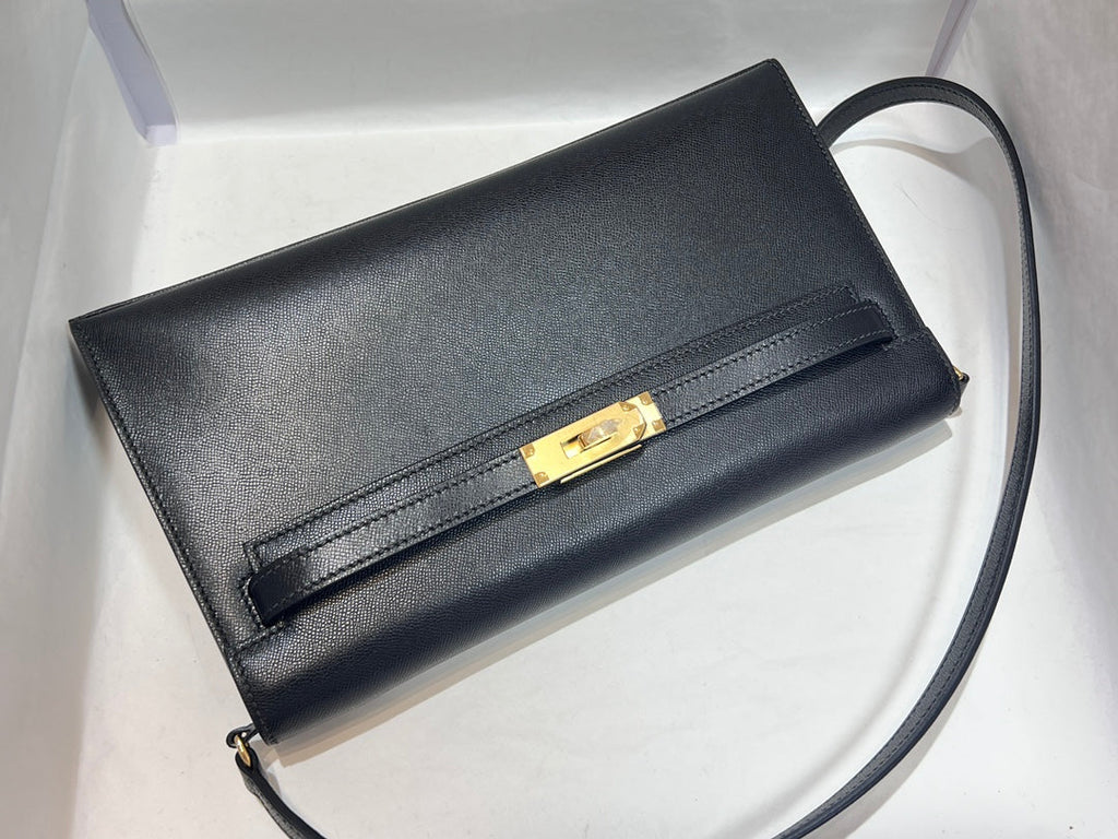 Hermes Kelly Elan Black 28cm