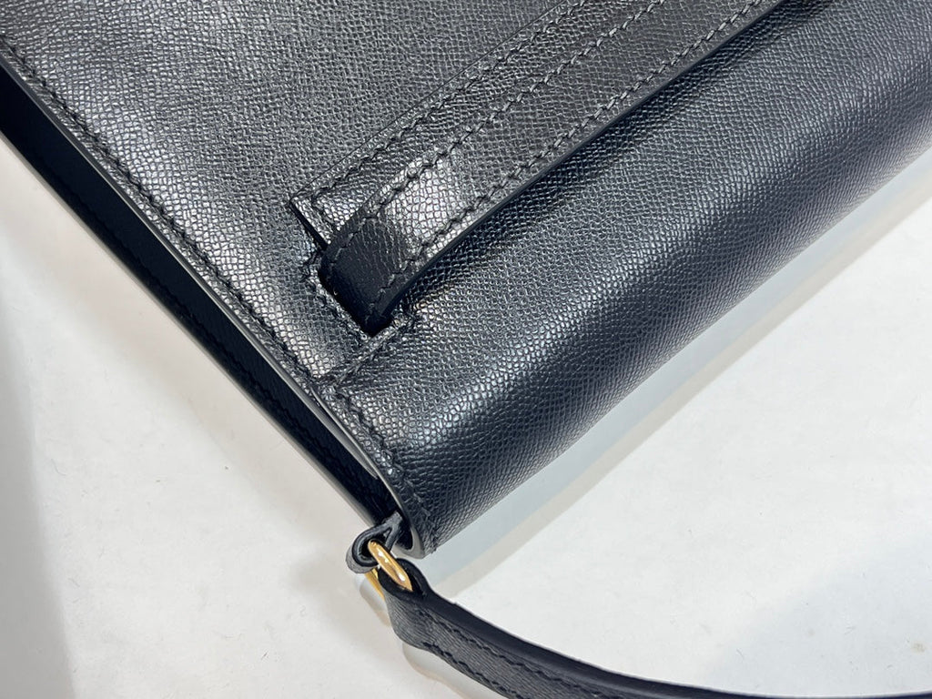 Hermes Kelly Elan Black 28cm