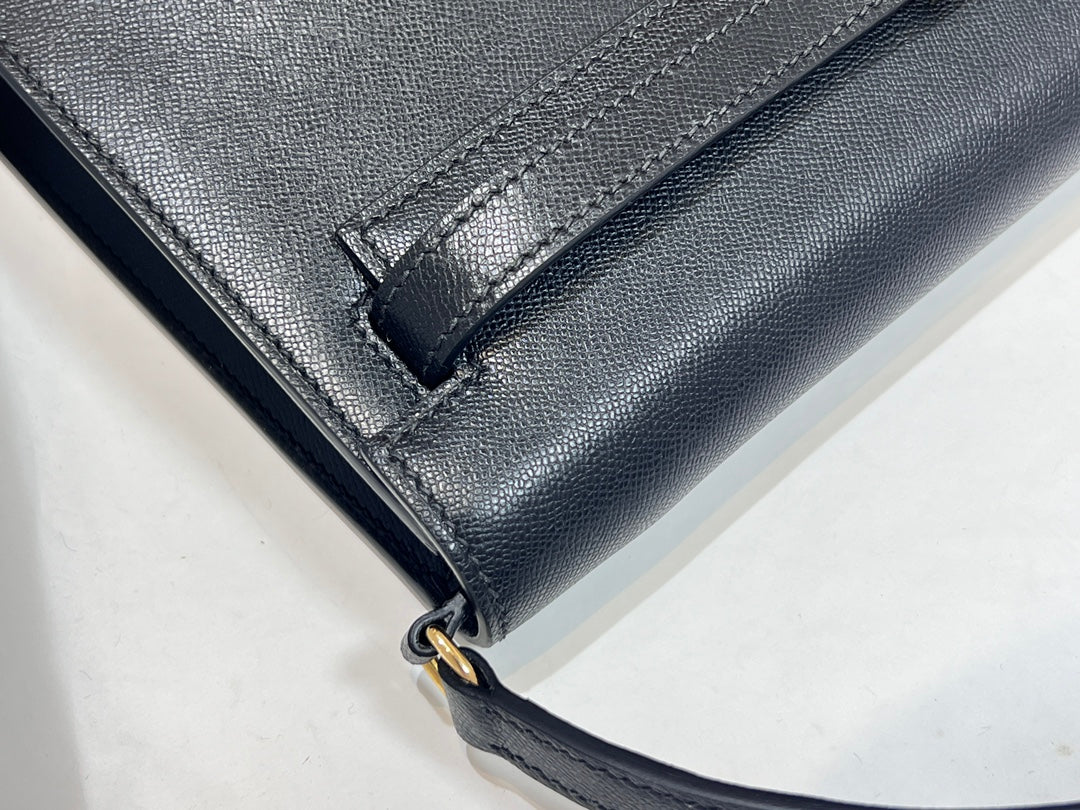 Hermes Kelly Elan Black 28cm