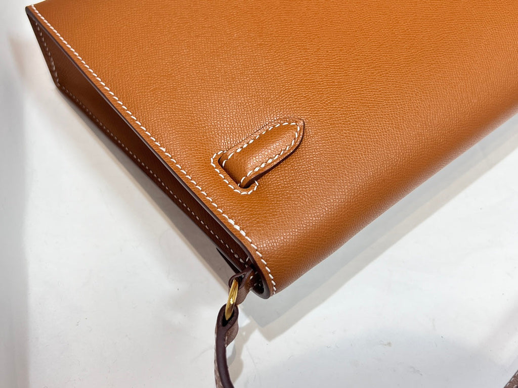 Hermes Kelly Elan 28cm Brown