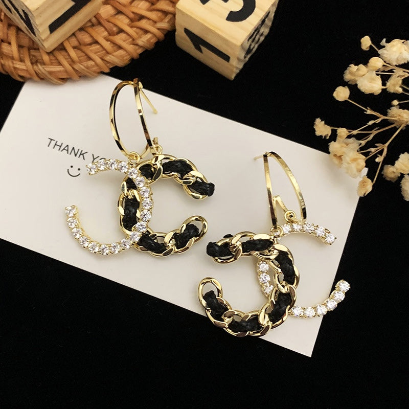 NO.2 Double C earrings