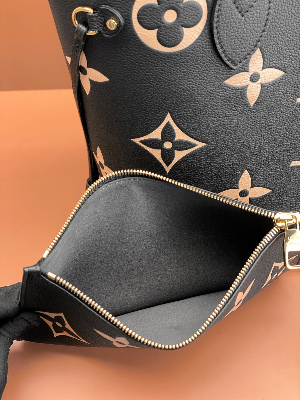 Louis Vuitton LV  M58907 Neverfull MM Bag 31x28x14cm Black