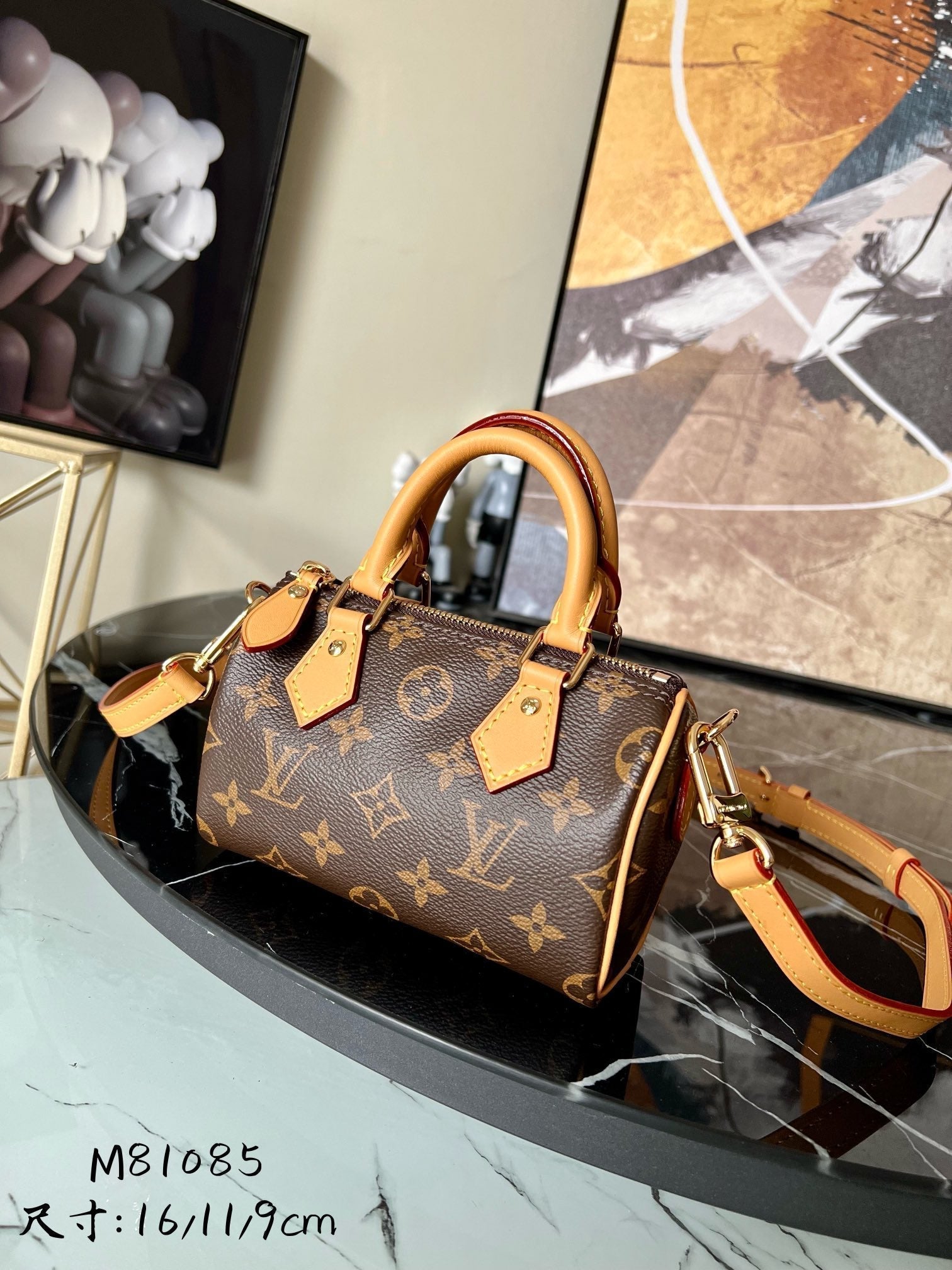 Louis Vuitton LV LV Nano Speedy Bag M81085, 16x11x9cm