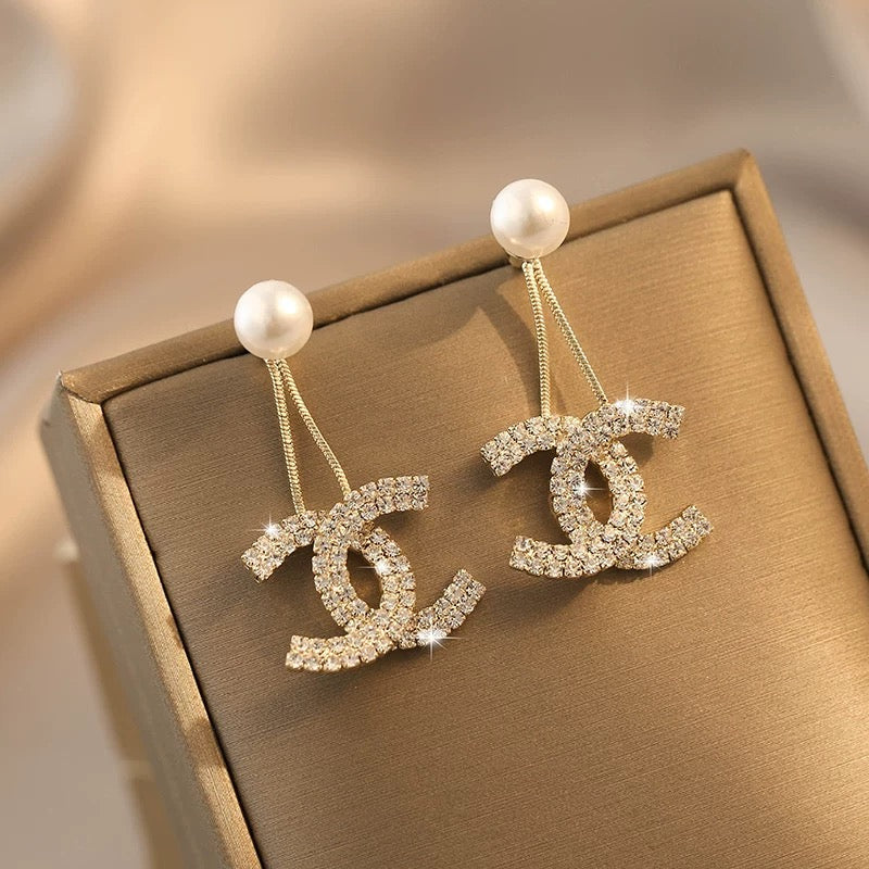 NO.4 Double C earrings