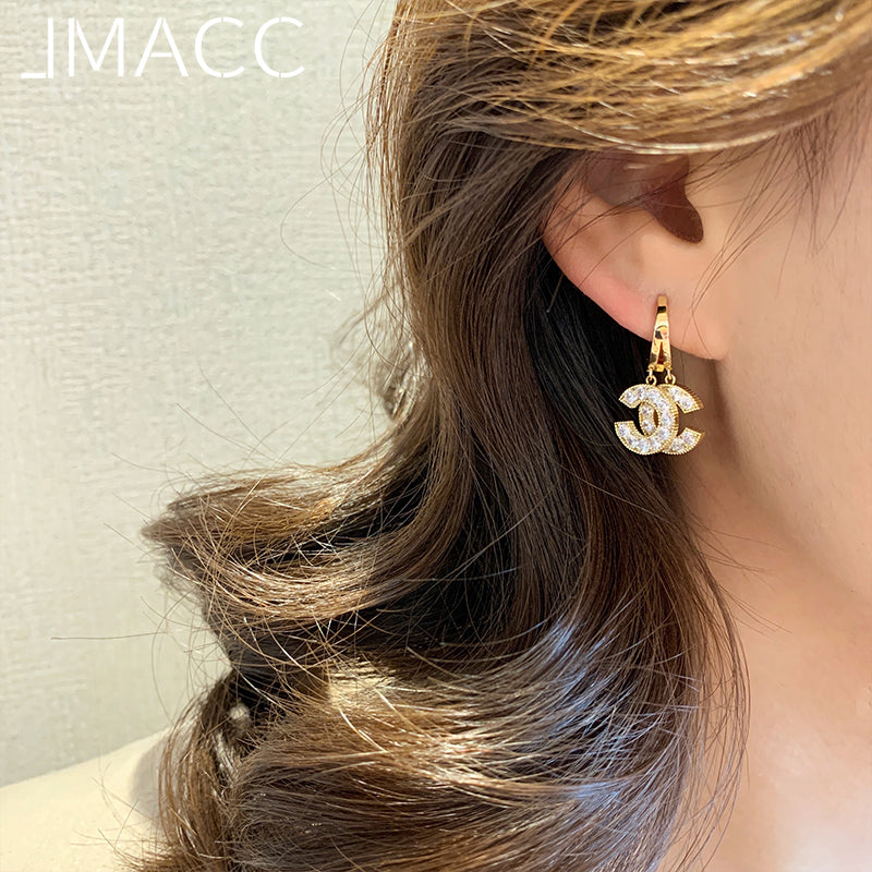 NO.3 Double C earrings