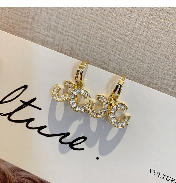 NO.3 Double C earrings