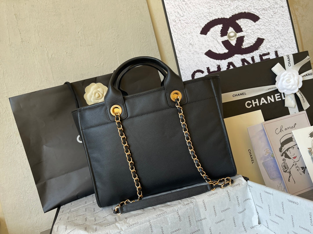 Chanel Bag Black 24×32×17cm