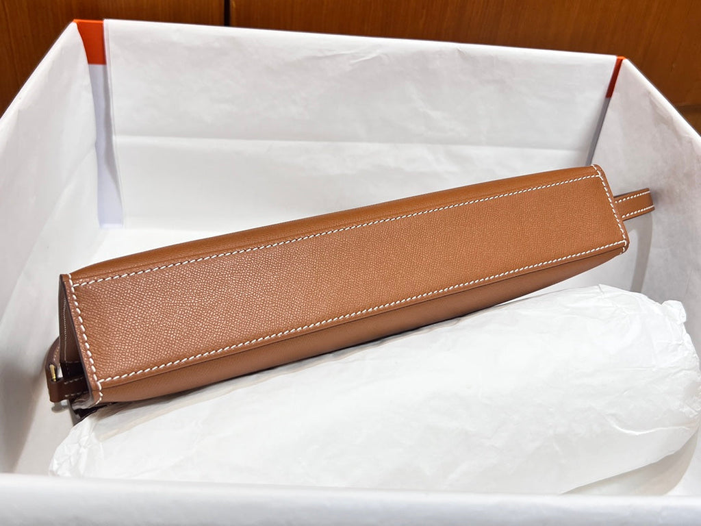 Hermes Kelly Elan 28cm Brown