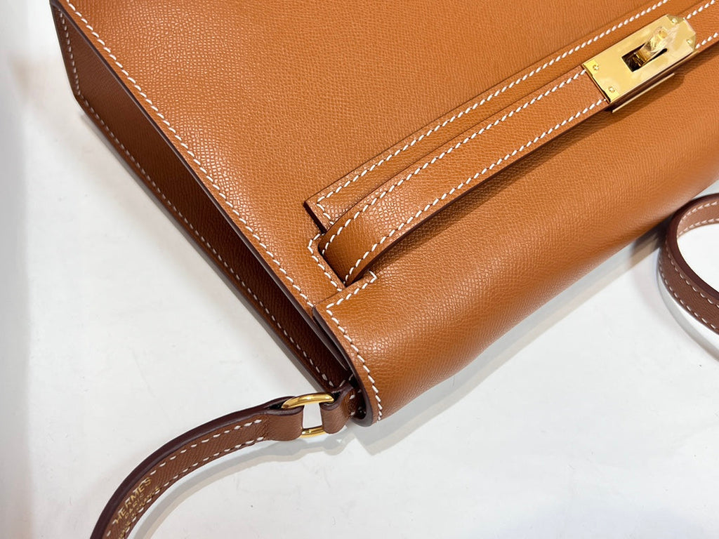 Hermes Kelly Elan 28cm Brown