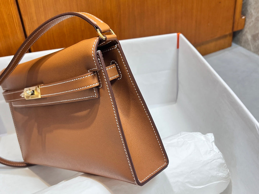 Hermes Kelly Elan 28cm Brown