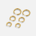 Gold Trio Mini Hoop Set